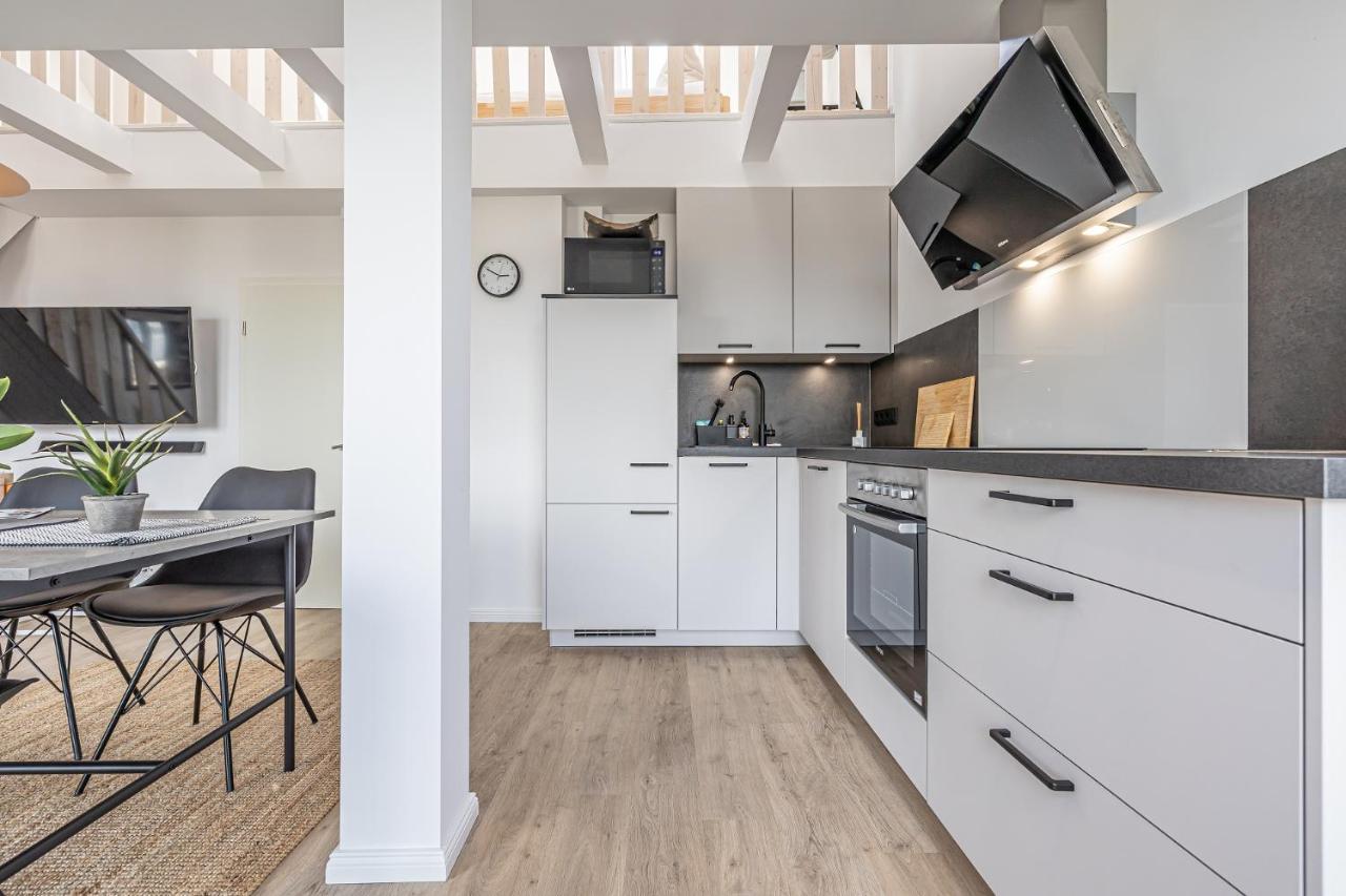 Fewo1846 - Goode Utsicht - Zentral Gelegene Maisonettewohnung Mit Einem Schlafzimmer Flensburg Exteriör bild
