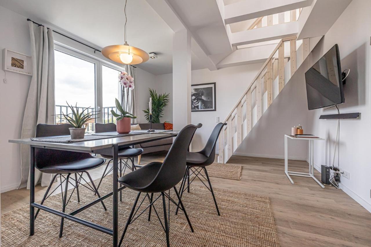Fewo1846 - Goode Utsicht - Zentral Gelegene Maisonettewohnung Mit Einem Schlafzimmer Flensburg Exteriör bild