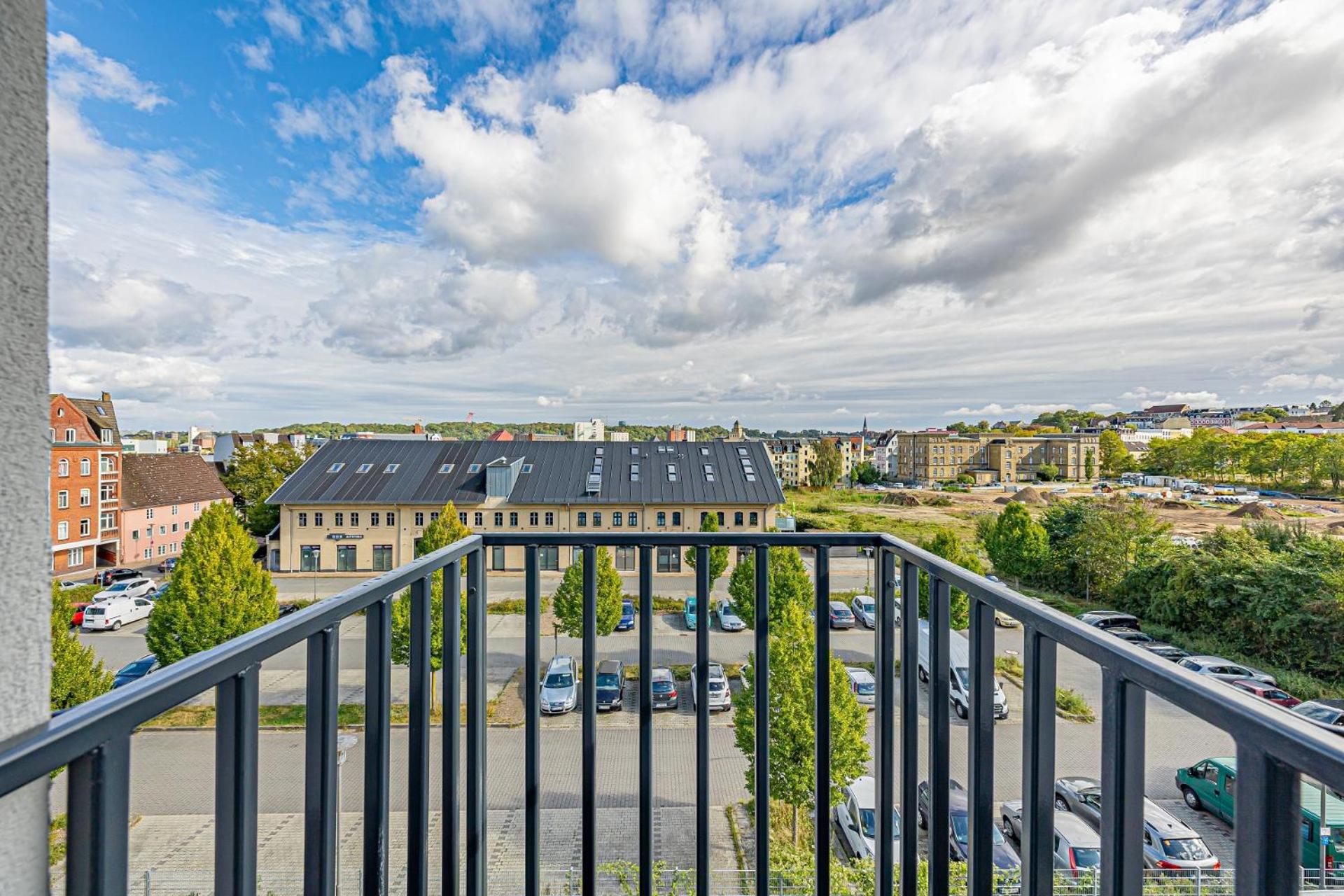 Fewo1846 - Goode Utsicht - Zentral Gelegene Maisonettewohnung Mit Einem Schlafzimmer Flensburg Exteriör bild