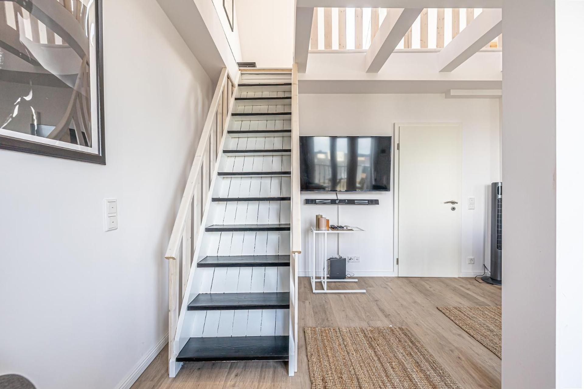 Fewo1846 - Goode Utsicht - Zentral Gelegene Maisonettewohnung Mit Einem Schlafzimmer Flensburg Exteriör bild